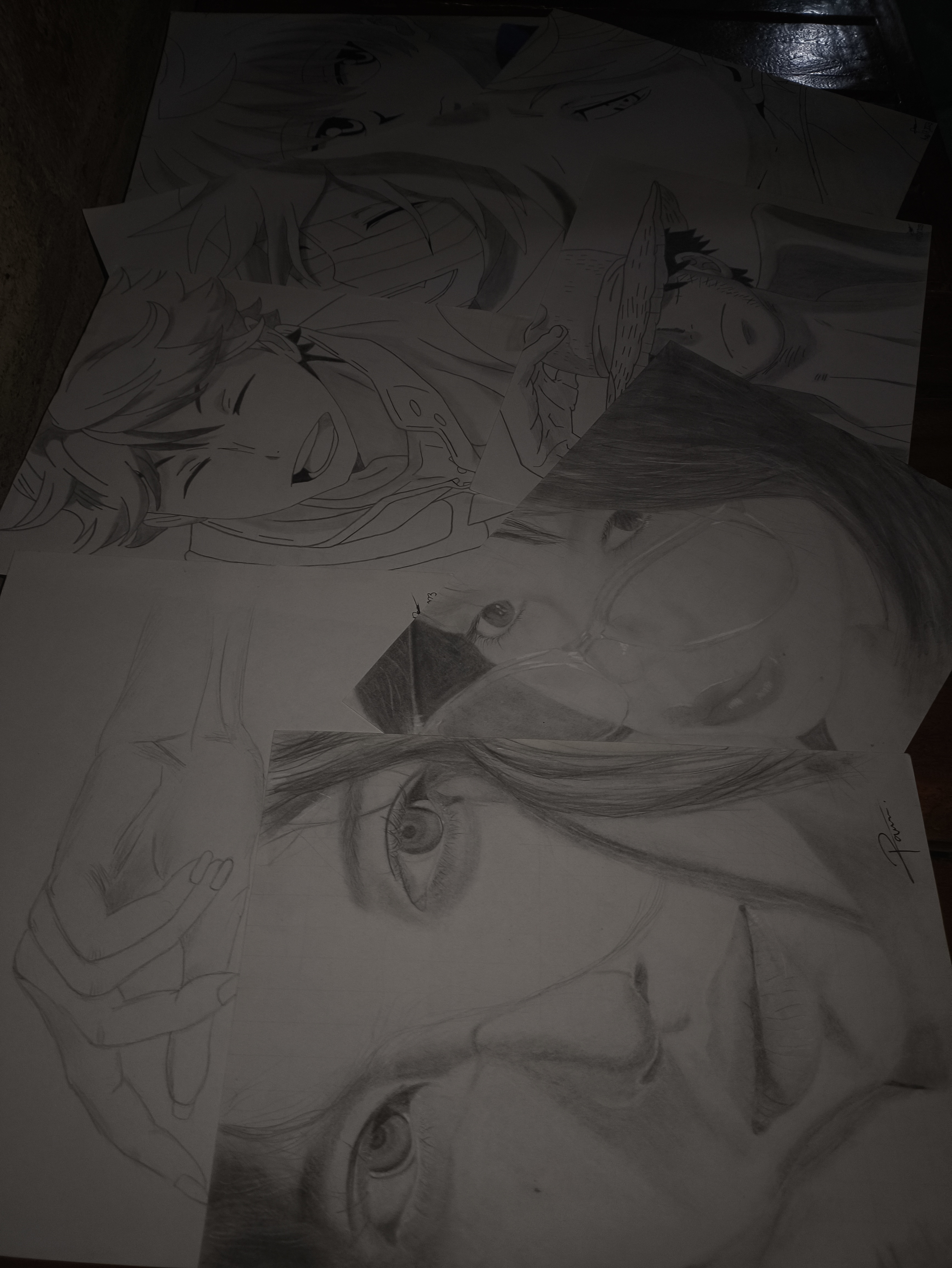 Illustration representing drawing and gaming interests